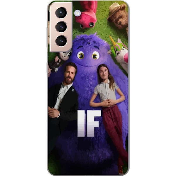 Samsung Galaxy S21 Läpinäkyvä kuori IF: Låtsaskompisar