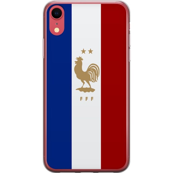 Apple iPhone XR Läpinäkyvä kuori Ranska FFF