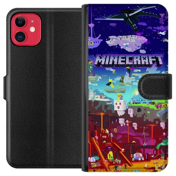 Yhteensopiva Lompakkokotelo Apple iPhone 11 Minecraft