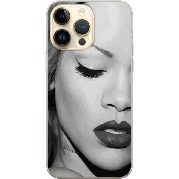 Apple iPhone 14 Pro Max Gennemsigtig cover Rihanna – Aesthet