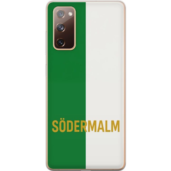 Samsung Galaxy S20 FE Läpinäkyvä kuori Södermalm - jalkapallo