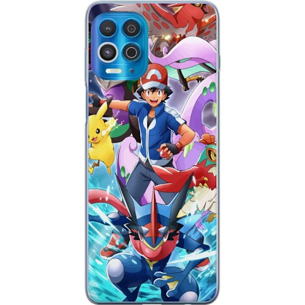 Motorola Edge S Gennemsigtig cover Pokemon