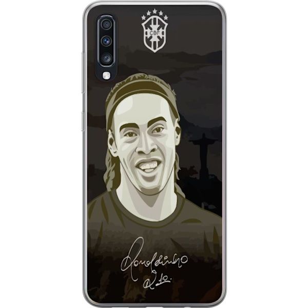 Samsung Galaxy A70 Gennemsigtig cover Ronaldinho