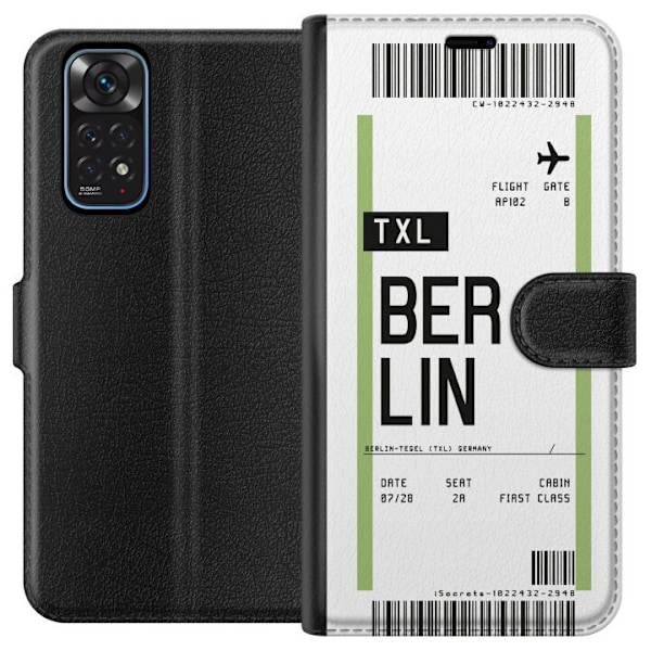 Xiaomi Redmi Note 11 Lommeboketui Berlin