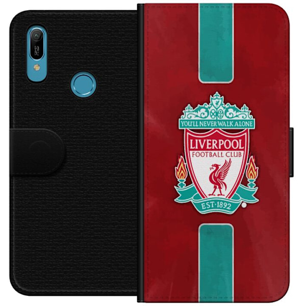 Huawei Y6 (2019) Tegnebogsetui Liverpool FC - Klassisk Fodbold