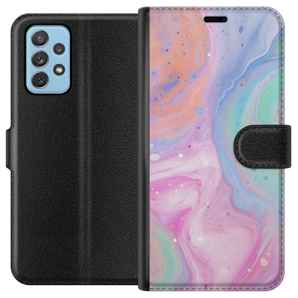 Samsung Galaxy A52 5G Plånboksfodral Pastellmarmor