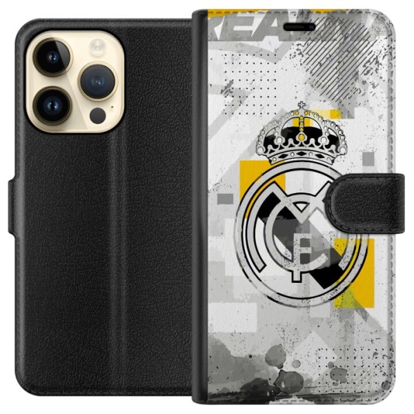 Apple iPhone 15 Pro Lommeboketui Real Madrid