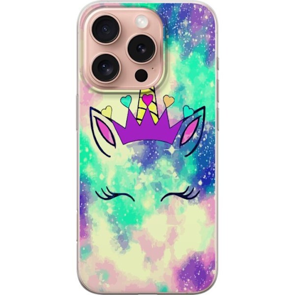 Apple iPhone 16 Pro Gennemsigtig cover Unicorn