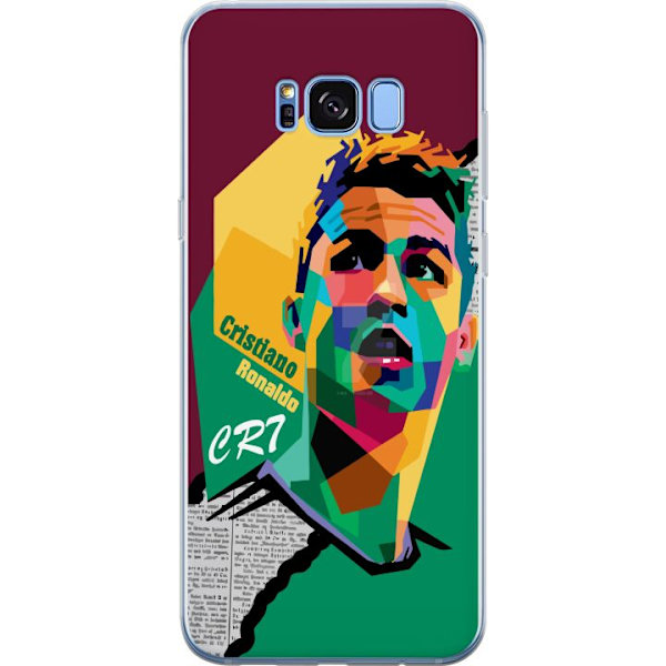 Samsung Galaxy S8 Läpinäkyvä kuori Ronaldo