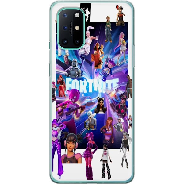 OnePlus 8T Läpinäkyvä kuori Fortnite