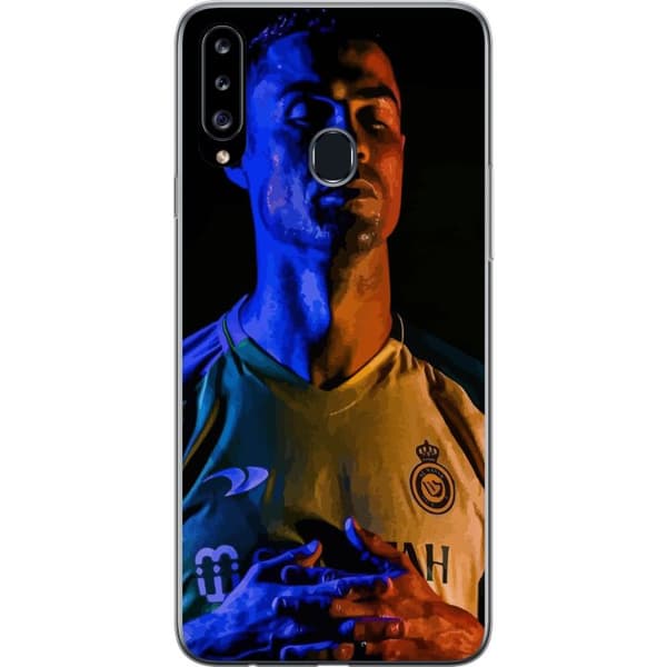 Kompatibelt Mobildeksel til Samsung Galaxy A20s Cristiano Ronaldo