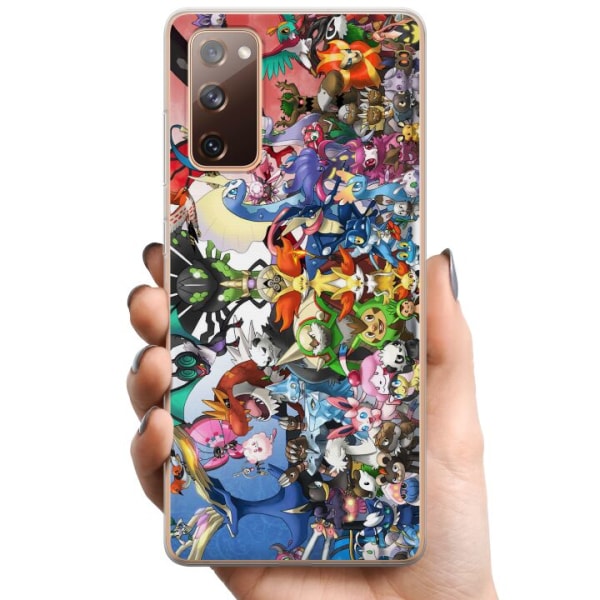 Samsung Galaxy S20 FE TPU Matkapuhelimen kuori Pokemon