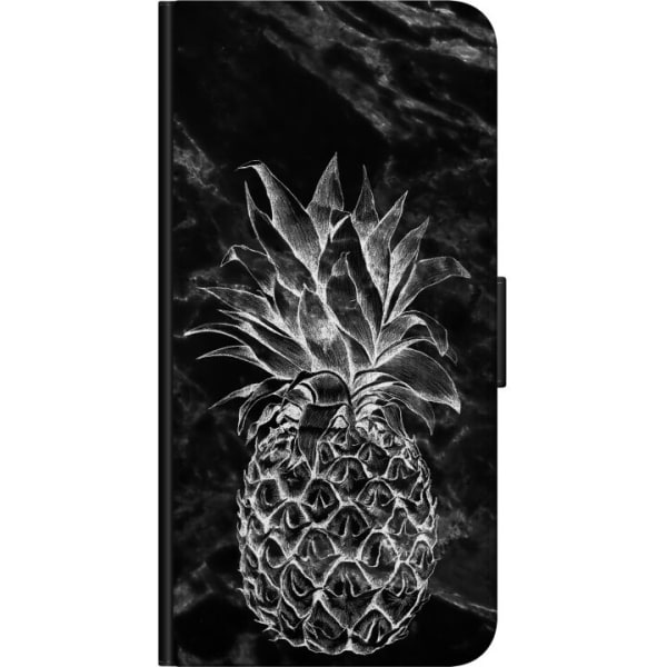 Huawei P smart Plånboksfodral Marmor Ananas