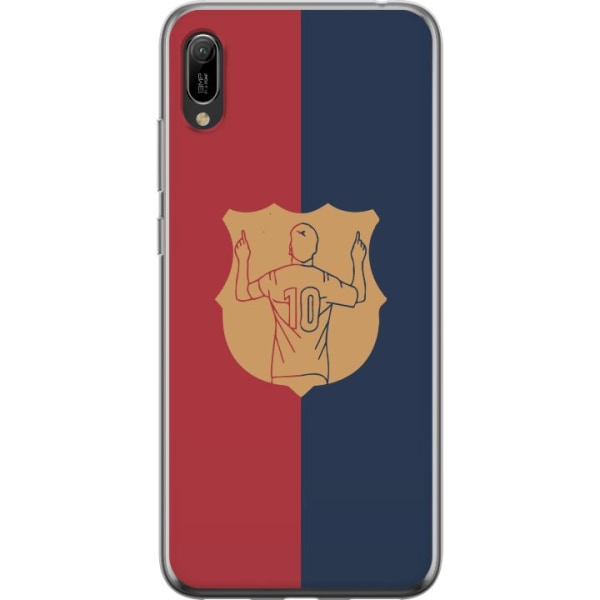 Huawei Y6 Pro (2019) Gennemsigtig cover FC Barcelona