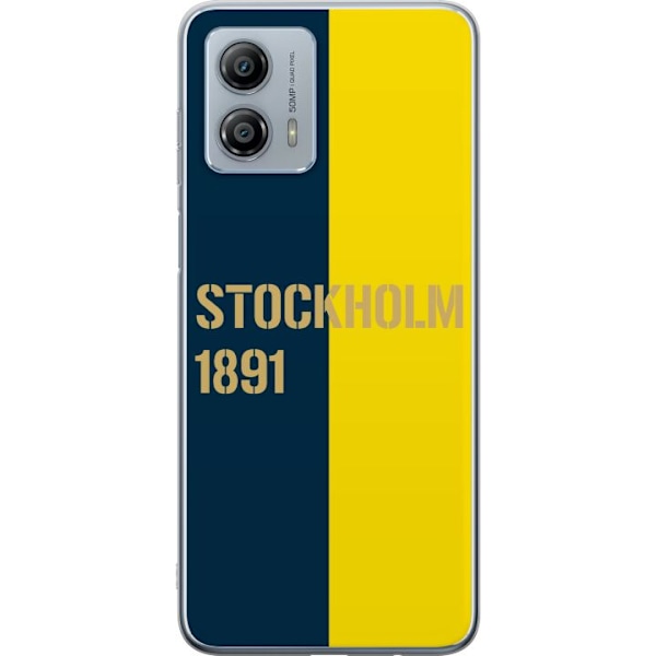 Motorola Moto G53 Läpinäkyvä kuori Stockholm 1891