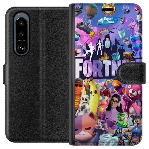 Sony Xperia 5 III Lommeboketui Fortnite Gruppe