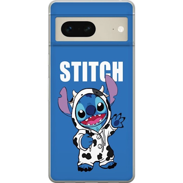 Google Pixel 7 Genomskinligt Skal Stitch