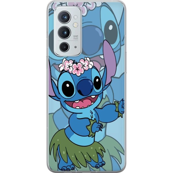 OnePlus 9RT 5G Läpinäkyvä kuori Stitch tähtien alla - Taianomainen Anime-tyyli