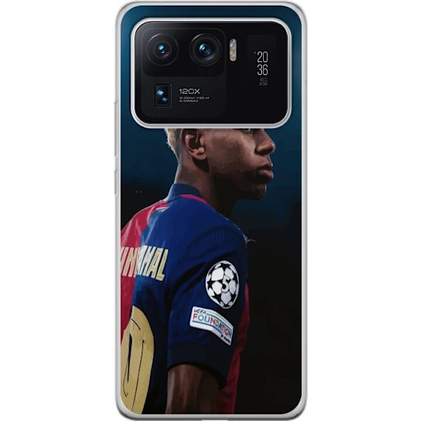 Xiaomi Mi 11 Ultra Läpinäkyvä kuori Lamine Yamal - Barcelon