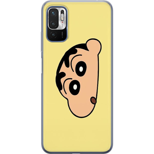 Xiaomi Redmi Note 10 5G Genomskinligt Skal Peeking Shinchan
