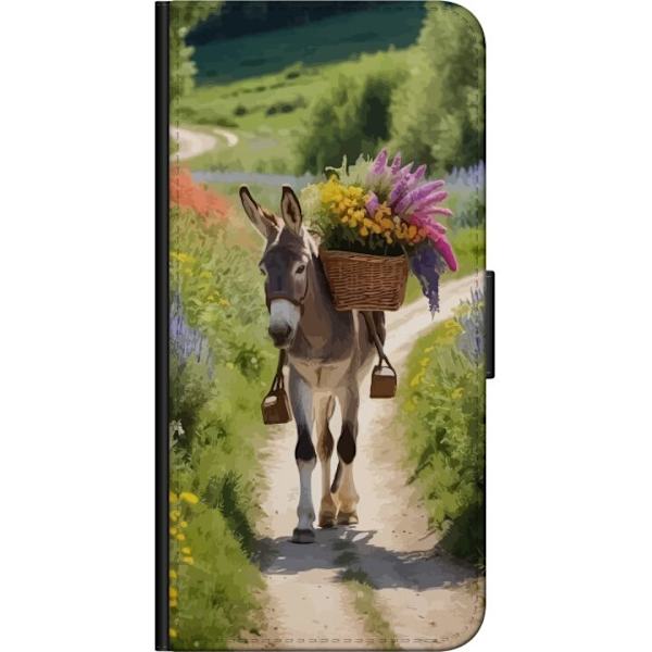 Sony Xperia 10 Plus Lompakkokotelo Aasi Eläinaihe Rauhallinen Suunnittelu Luontoaihe Suosittu Koristelu Huumori Graafinen Eläinteema Eksoottinen