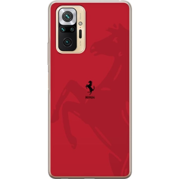 Xiaomi Redmi Note 10 Pro Gjennomsiktig deksel Ferrari