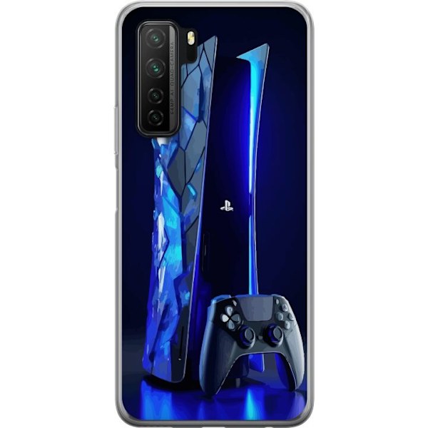 Huawei P40 lite 5G Gennemsigtig cover PS5