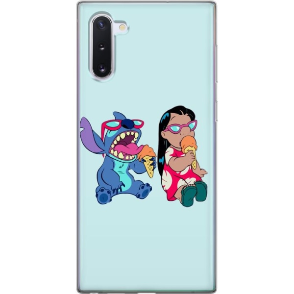 Samsung Galaxy Note10 Genomskinligt Skal Lilo & Stitch