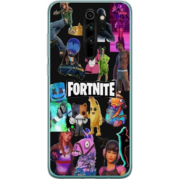 Xiaomi Redmi Note 8 Pro  Genomskinligt Skal Fortnite