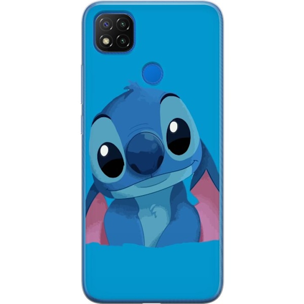 Xiaomi Redmi 9C Gennemsigtig cover Stitch Blå