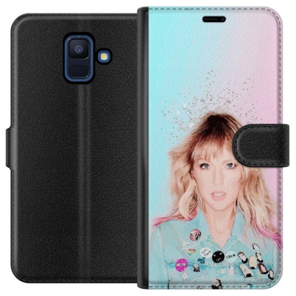 Samsung Galaxy A6 (2018) Lompakkokotelo Taylor Swift Runous