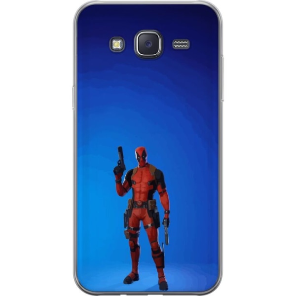 Samsung Galaxy J5 Gennemsigtig cover Fortnite - Spider-Man