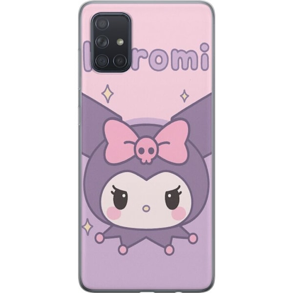 Samsung Galaxy A71 Gennemsigtig cover Kuromi Kawaii