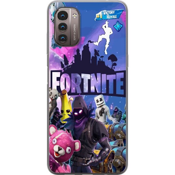 Nokia G21 Genomskinligt Skal Fortnite