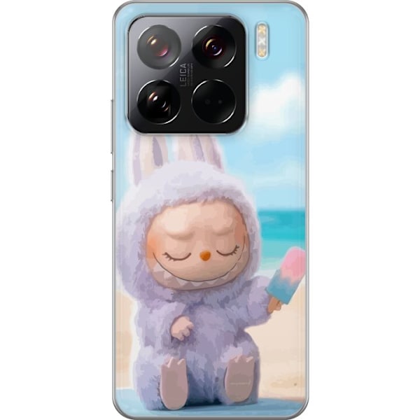 Xiaomi 15 Pro Läpinäkyvä kuori Labubu Vaaleanpunainen Tunne