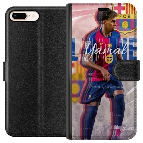 Apple iPhone 8 Plus Plånboksfodral Lamine Yamal FCB