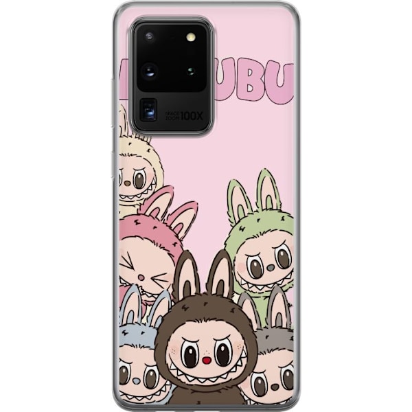 Samsung Galaxy S20 Ultra Läpinäkyvä kuori Labubu Classics