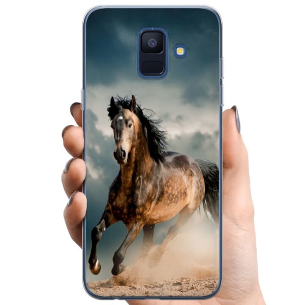Samsung Galaxy A6 (2018) TPU Mobildeksel Hest