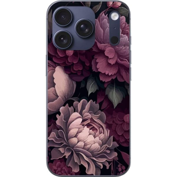Kompatibelt Mobildeksel til Apple iPhone 17 Pro Blommor