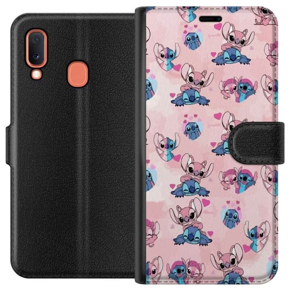 Kompatibelt Lommeboketui til Samsung Galaxy A20e Søm