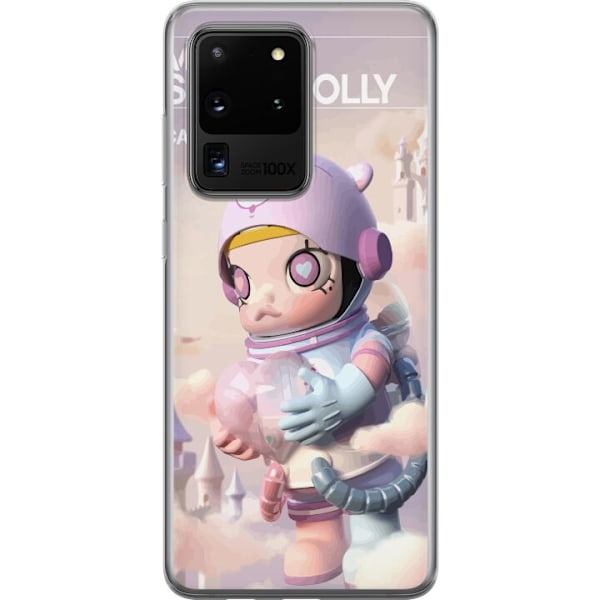 Samsung Galaxy S20 Ultra Genomskinligt Skal Mega Space Molly Care Bears Series - Share Bear Edition