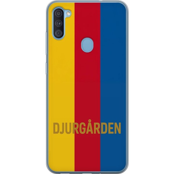 Samsung Galaxy A11 Läpinäkyvä kuori Djurgården – jalkapallo