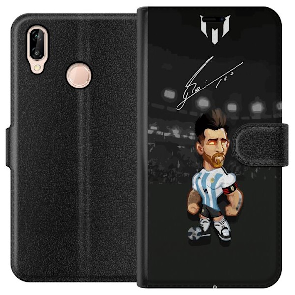 Huawei P20 lite Lommeboketui Messi