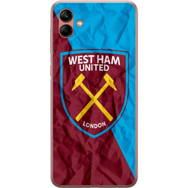 Samsung Galaxy A04 Gjennomsiktig deksel West Ham