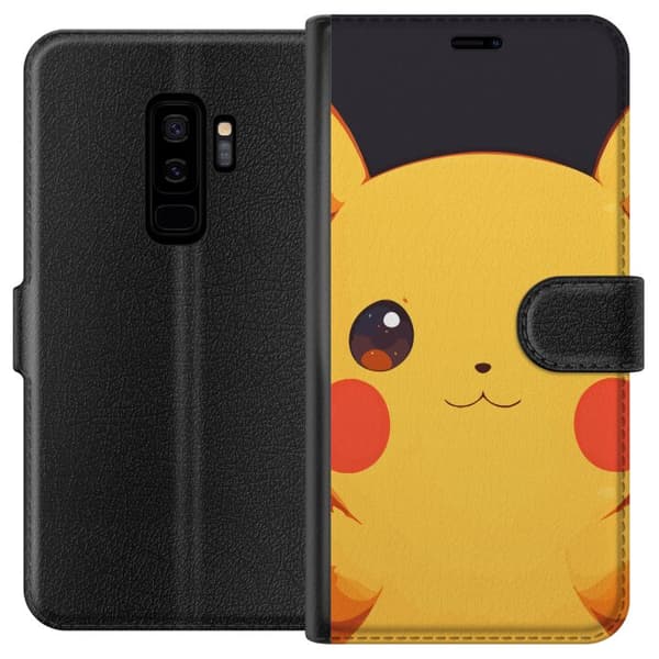 Kompatibel Tegnebogsetui til Samsung Galaxy S9+ Pikachu