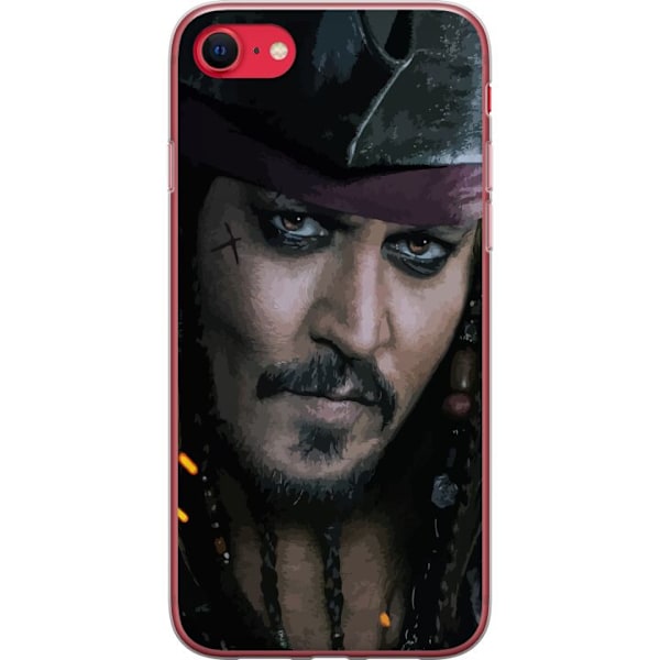 Apple iPhone 16e Gjennomsiktig deksel Jack Sparrow