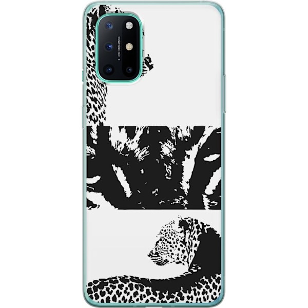 OnePlus 8T Gennemsigtig cover Leopard Faces