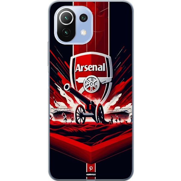 Xiaomi 11 Lite 5G NE Genomskinligt Skal Arsenal