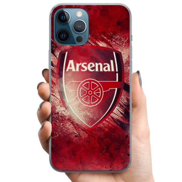 Apple iPhone 12 Pro Max TPU Mobilskal Arsenal Football