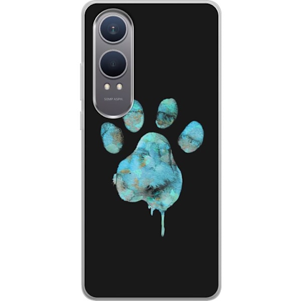 OnePlus Nord CE4 Lite Genomskinligt Skal Paw